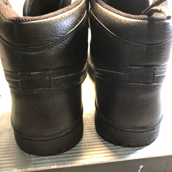 Air Jordan 1 (2001) Black /Silver Size 9.5 Men’s 12 Women’s 136060 002 - Picture 14 of 15